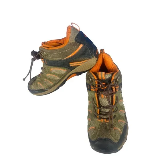 Merrell Chameleon Mid Lace WTPF Hiking Shoes Boy’s Size 4.5W US - Picture 10 of 10
